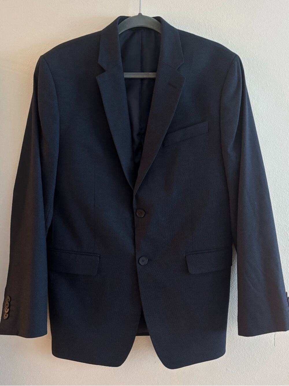 Men's Banana Republic Navy Blue Standard Fit Suit Jacket 38R
